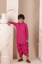 Gulabi Noor Angrakha Set