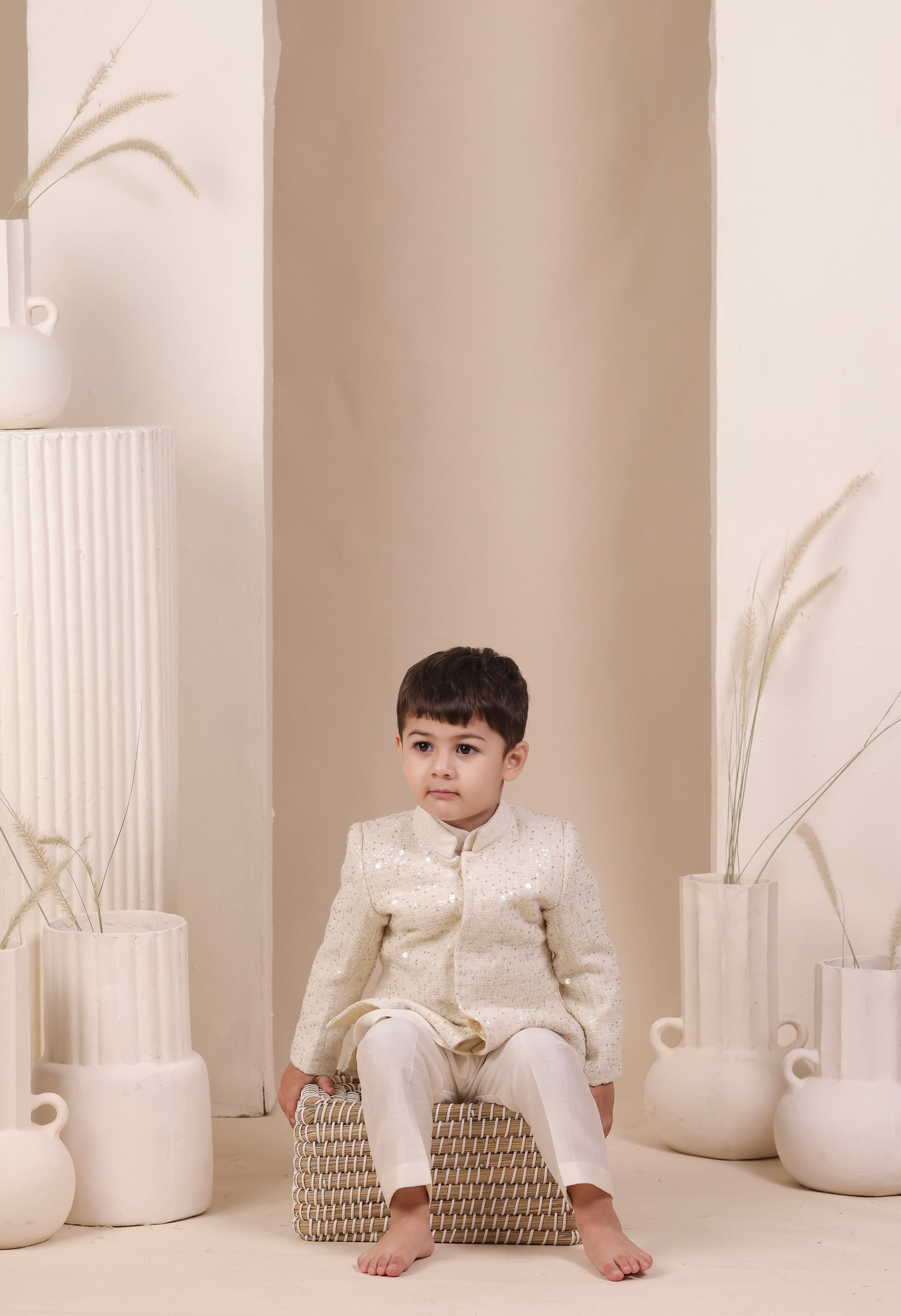 Ivory Glow Jodhpuri Set