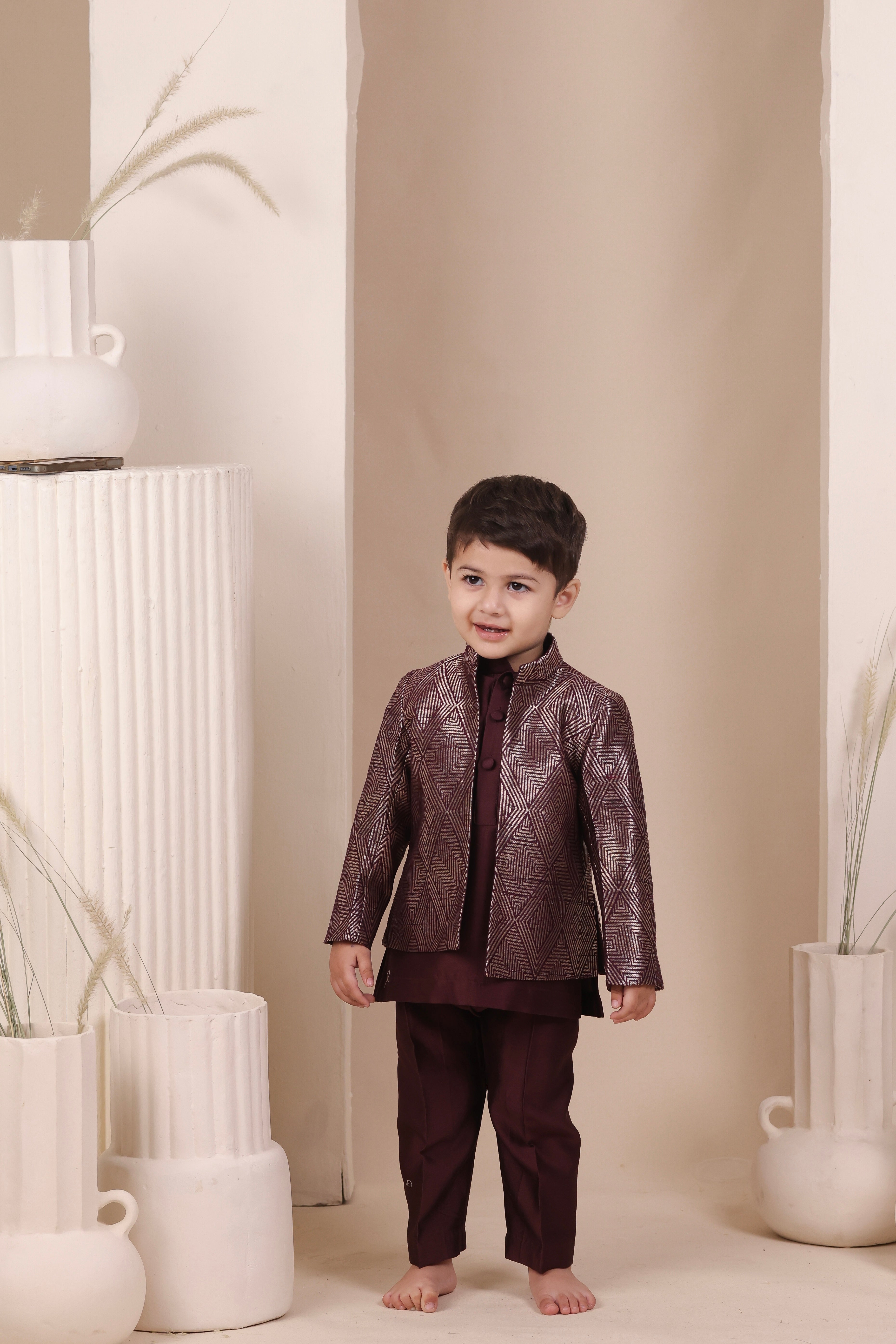 Berry Loom Jodhpuri Set