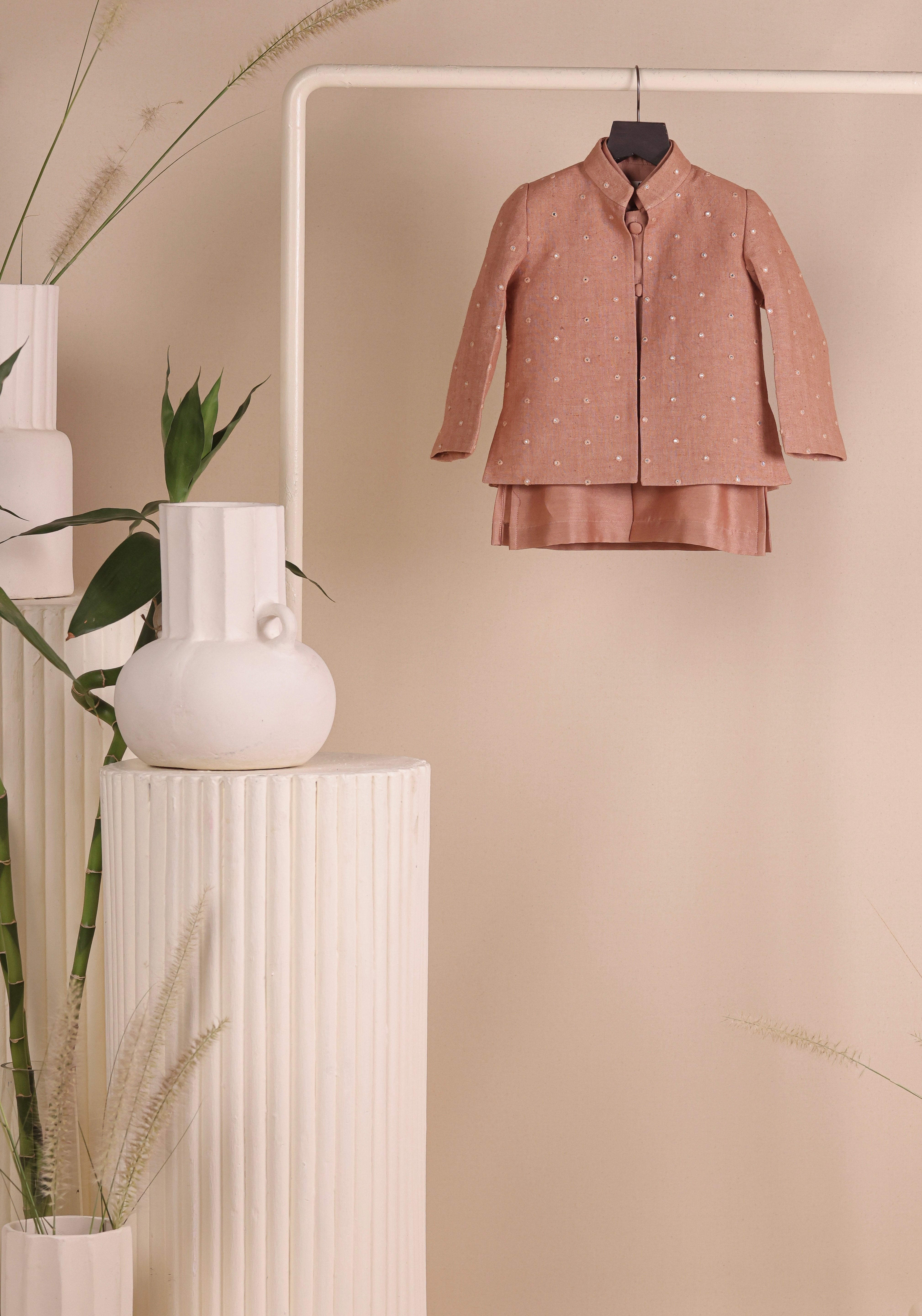 Blush Beam Jodhpuri Set