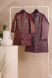 Angoori Noor Achkan Set