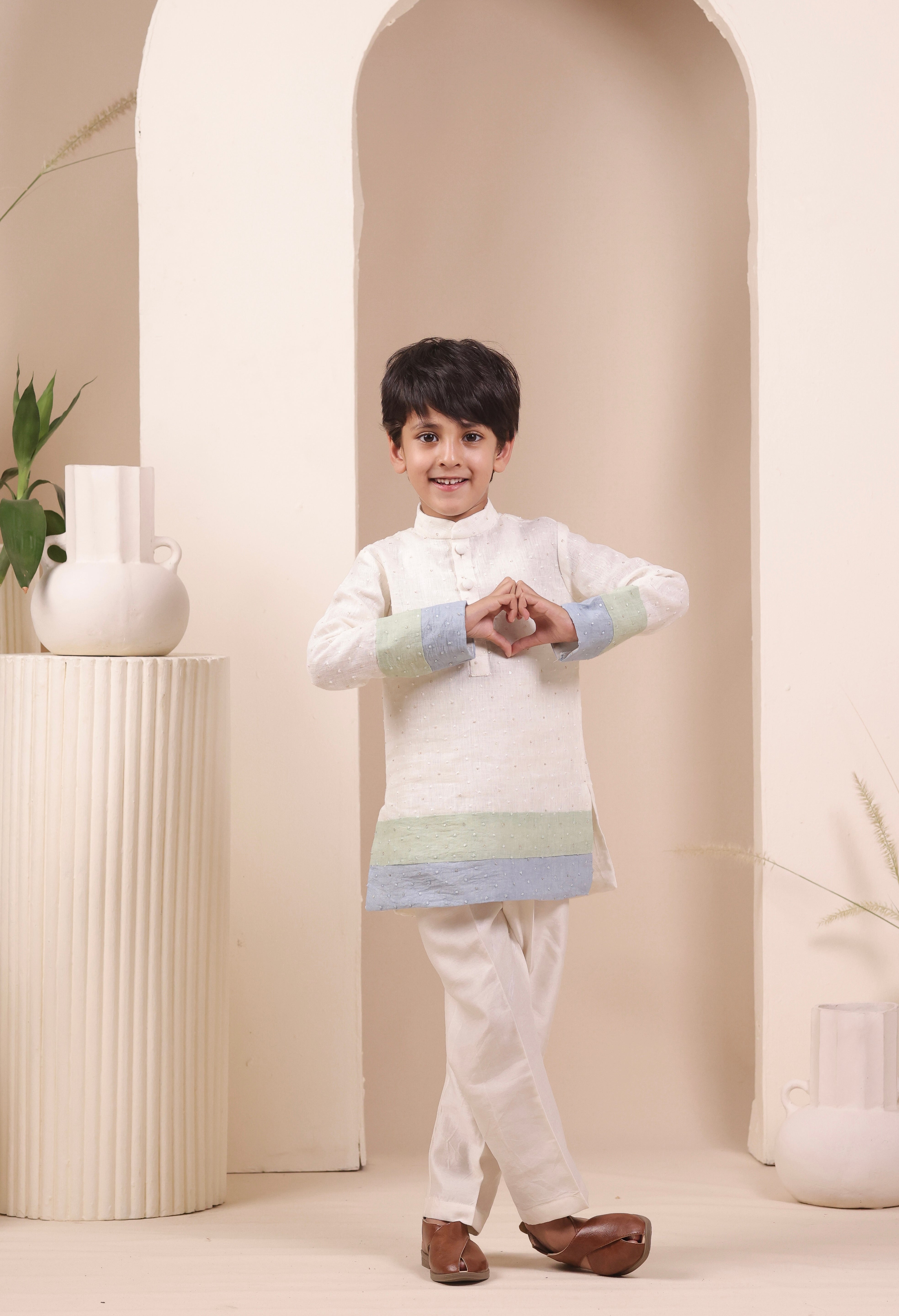 Neel Tara Kurta Set