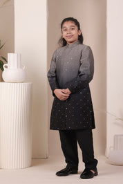 Coal Dust Achkan Set