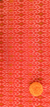 Red Ikat Kurta Jacket Set