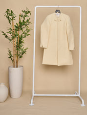 Ivory Cotton Matka Achkan Set