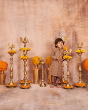 Thread Sequins Work Achkan With Kurta Pajama Set