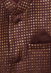 Thread And Sequins Jacket With Kurta Pajama Set