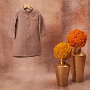 Dull Lavender Achkan Set