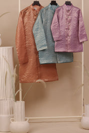 Neel Zari Kurta Set