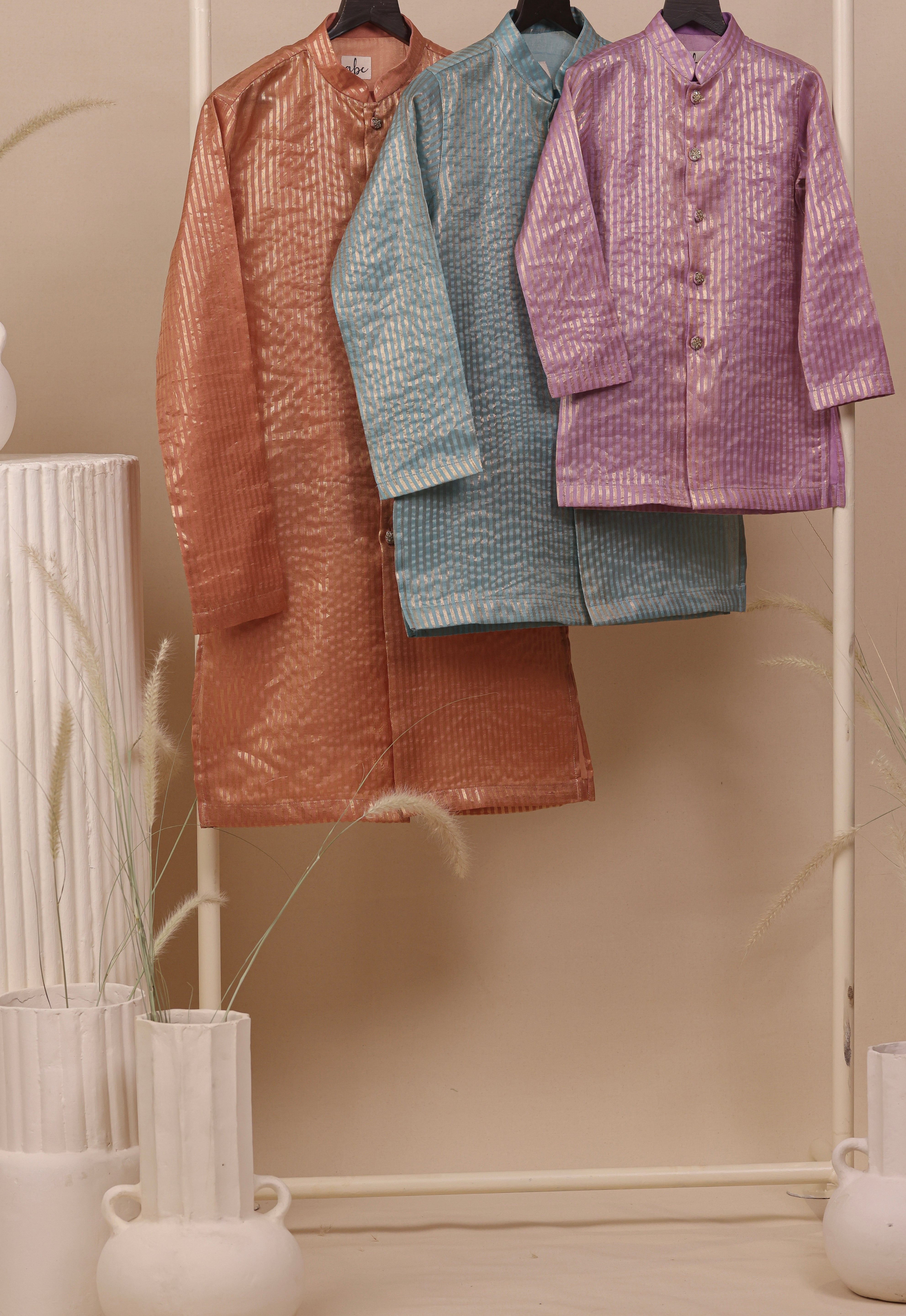 Neel Zari Kurta Set