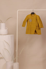 Amber Slit Achkan Set