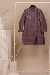 22c Grape Slit Achkan Set