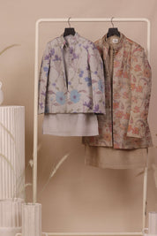 Muted Bloom Jodhpuri Set