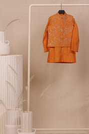 Zari Satrangi Jacket Set