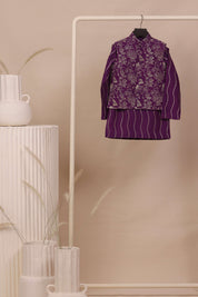 Zari Baigani Jacket Set