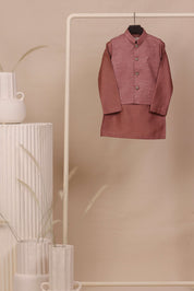 Coral Hues Jacket Set