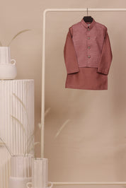 Coral Hues Jacket Set