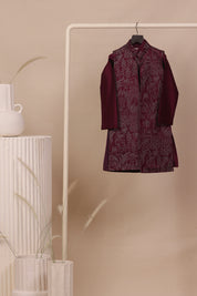 Vintage Wine Jacket Set