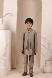 Smoke Mirror Jodhpuri Set