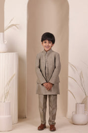 Smoke Mirror Jodhpuri Set