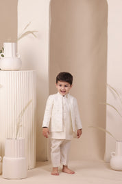 Ivory Flash Jodhpuri Set