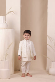 Ivory Flash Jodhpuri Set