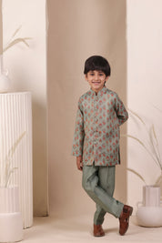 Neel Booti Kurta Set