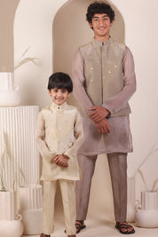 Sand Gleam Jacket Set