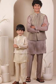 Sand Gleam Jacket Set