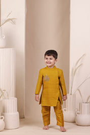 Amber Slit Achkan Set