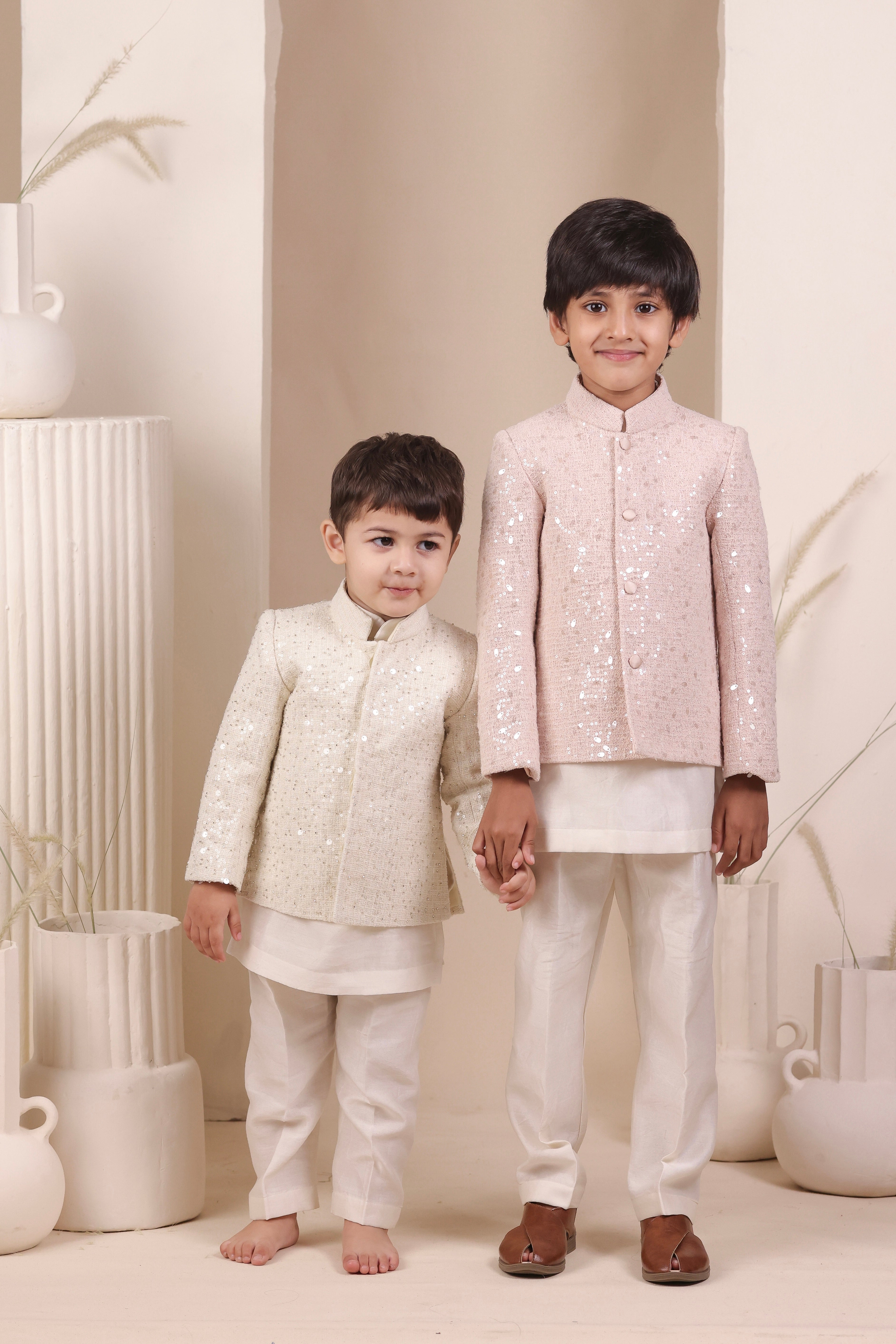 Rose Dust Jodhpuri Set