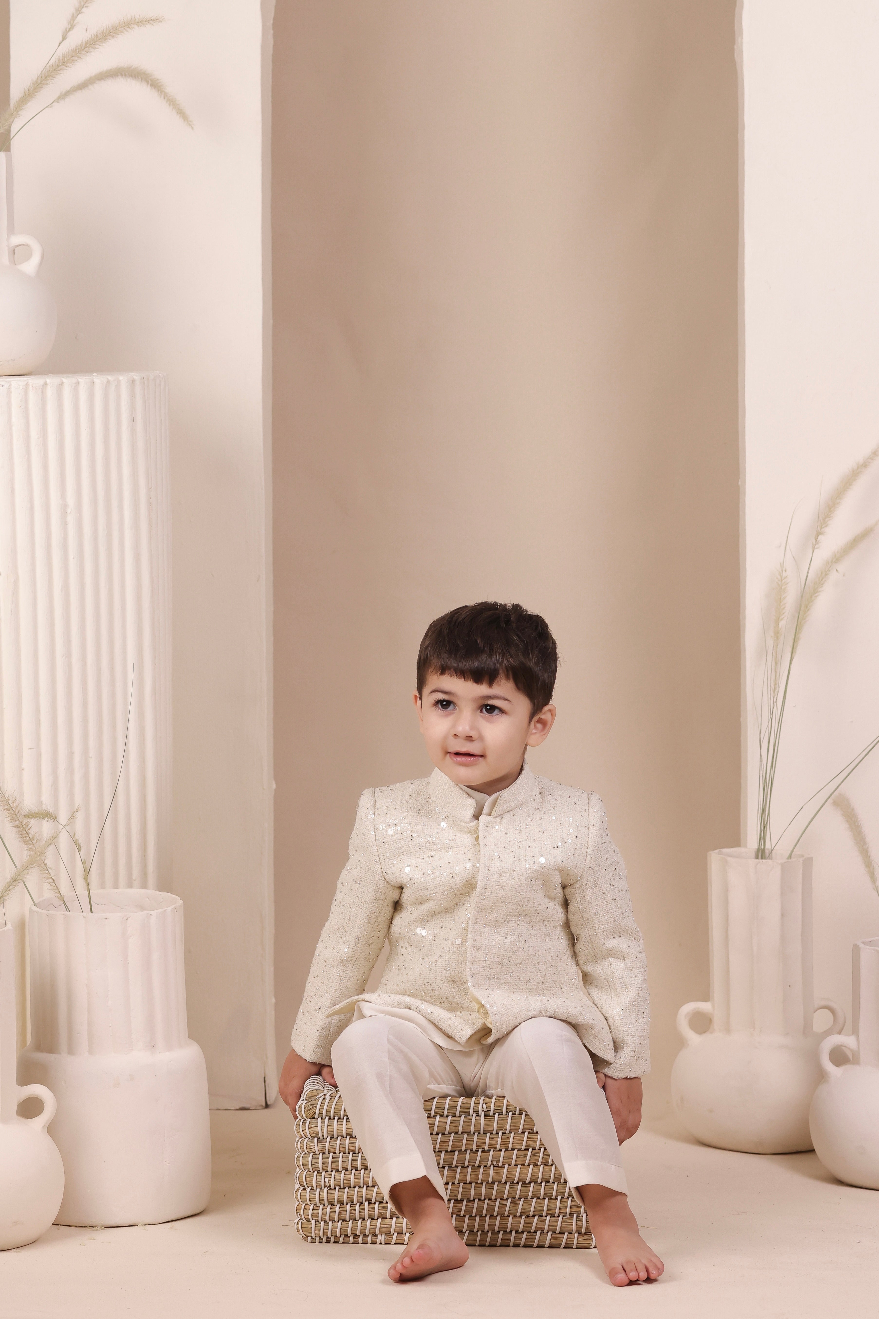 Ivory Glow Jodhpuri Set