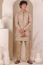Muted Bloom Jodhpuri Set