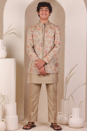 Muted Bloom Jodhpuri Set