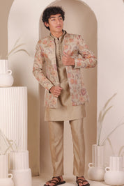 Muted Bloom Jodhpuri Set
