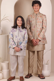 Muted Bloom Jodhpuri Set