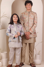 Muted Bloom Jodhpuri Set
