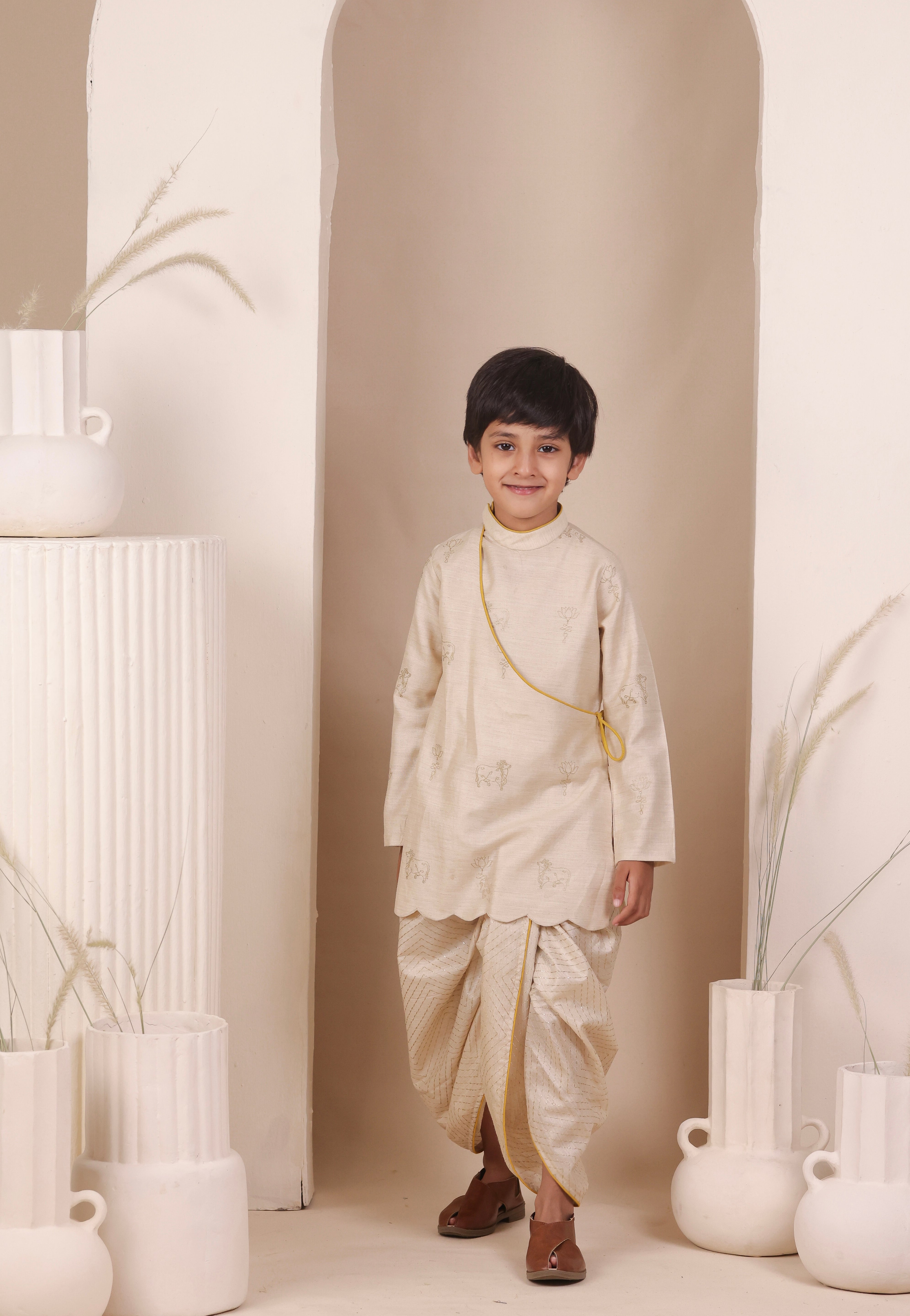The Moonlit Angrakha Set