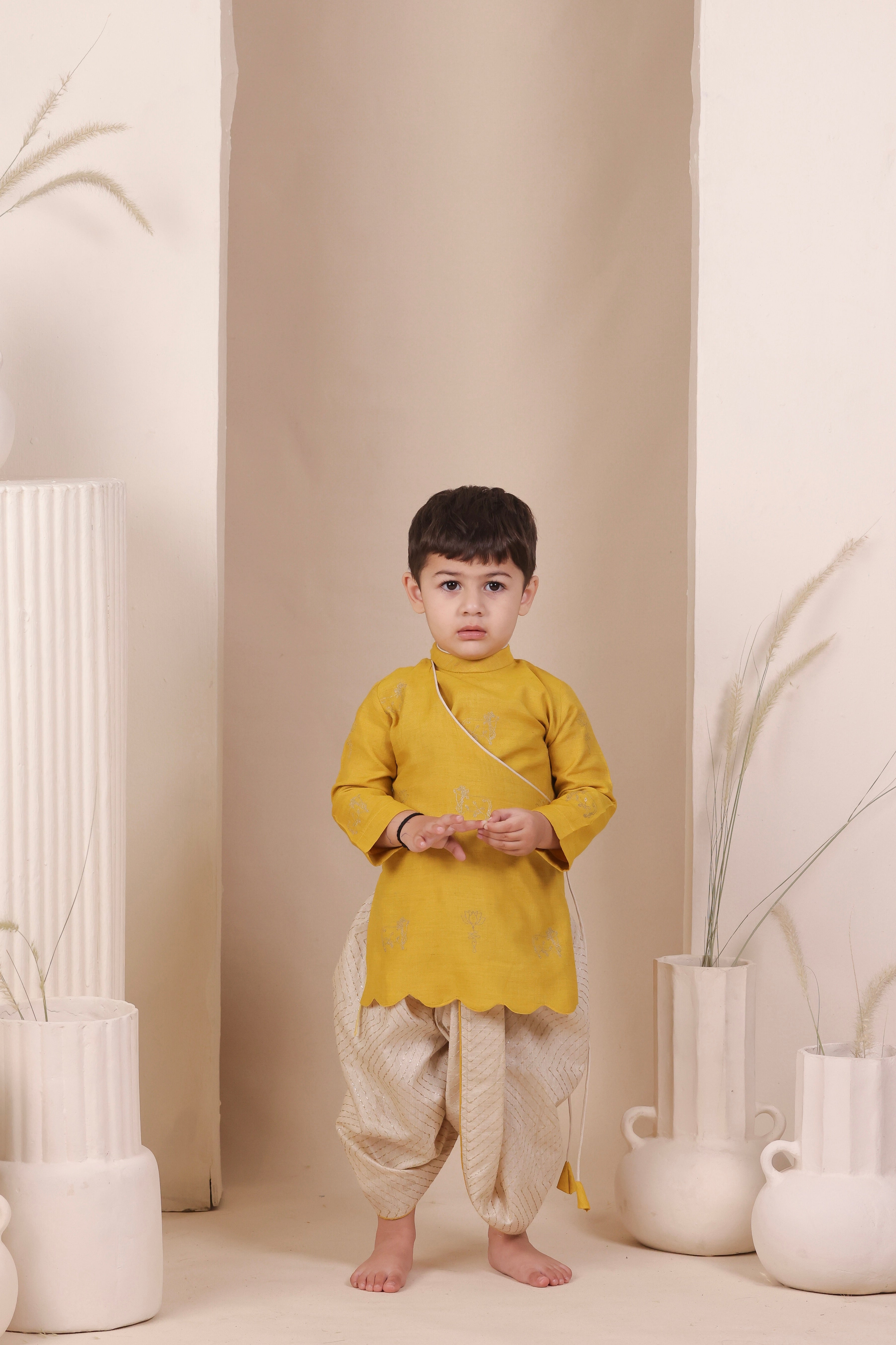 The Sunlit Angrakha Set