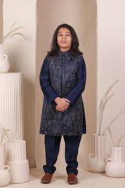 Teal Blue Jacket Set