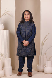 Teal Blue Jacket Set