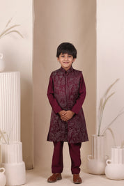Vintage Wine Jacket Set