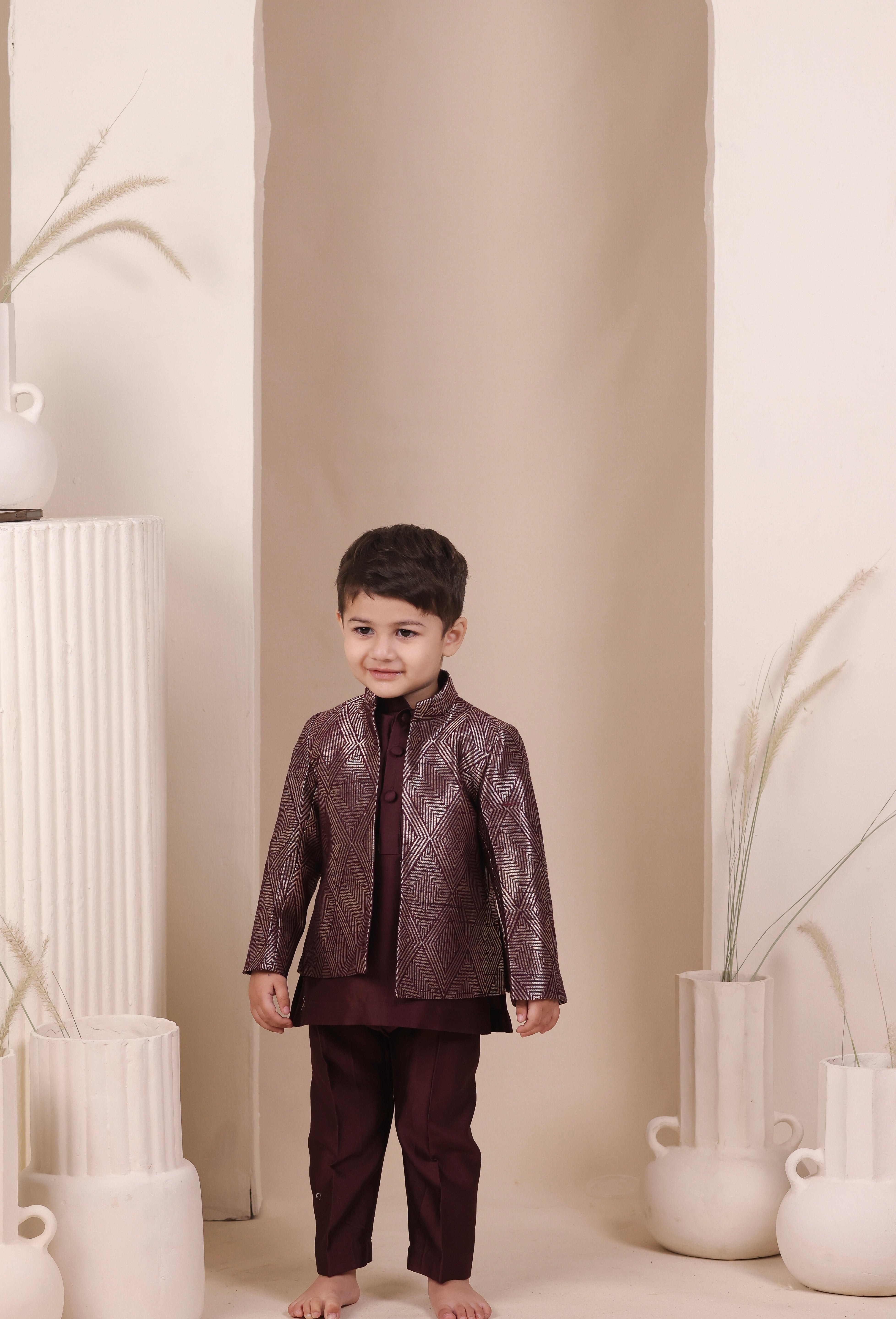 Berry Loom Jodhpuri Set