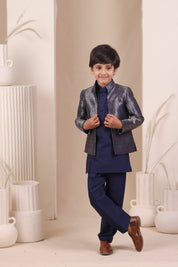 Indigo Loom Jodhpuri Set