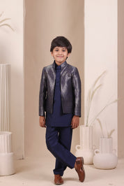 Indigo Loom Jodhpuri Set