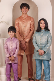 Blush Zari Kurta Set