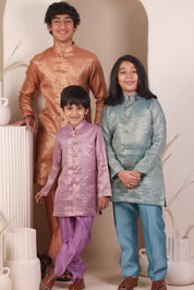 Neel Zari Kurta Set