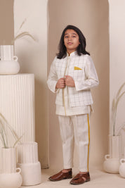 Ivory Grid Set