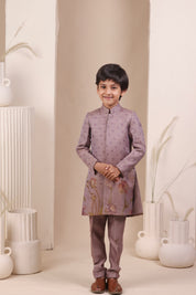 Lilac Achkan set