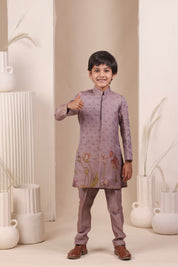 Lilac Achkan set